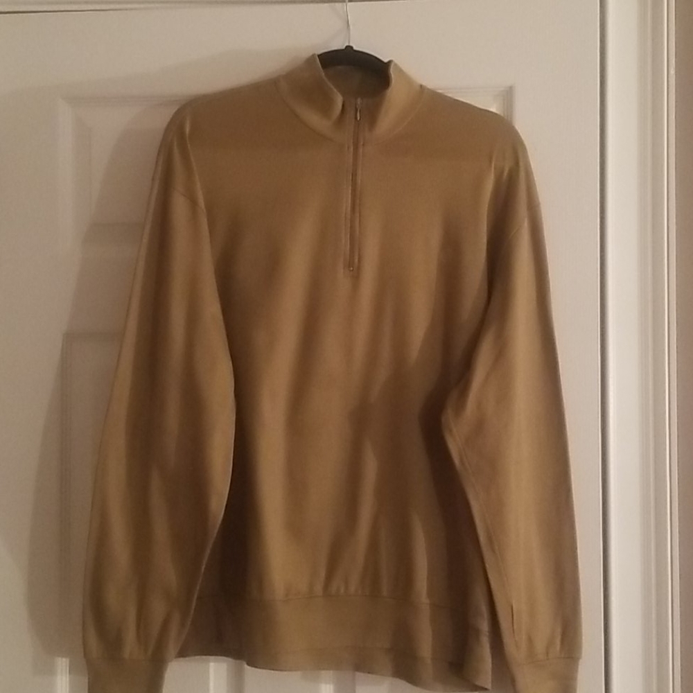 Men's Italian MARBAS long sleeved golf shirt
